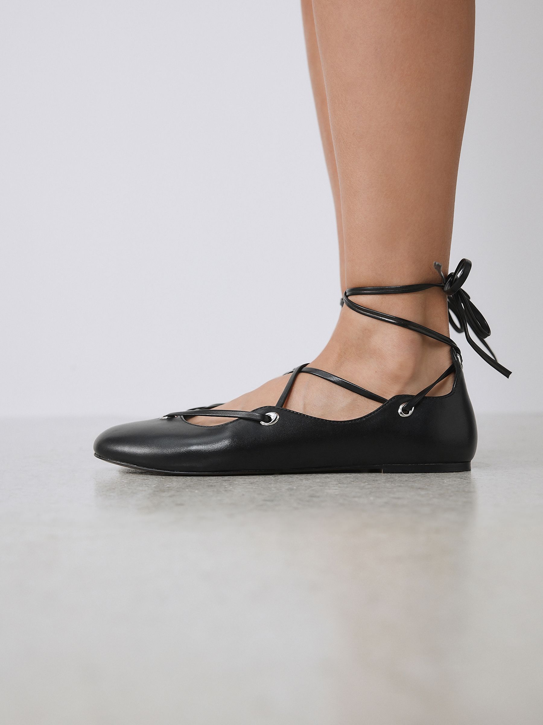 Buy Black Forever Comfort® Leather Ghillie Shoes from Next USA