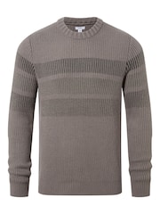 Tog 24 Green Mens Leonard Knitted Jumper - Image 7 of 7