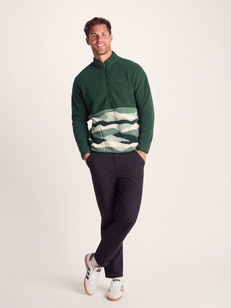 Tog 24 Green Mens Flaxley Sherpa Fleece - Image 1 of 7