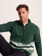 Tog 24 Green Mens Flaxley Sherpa Fleece - Image 4 of 7