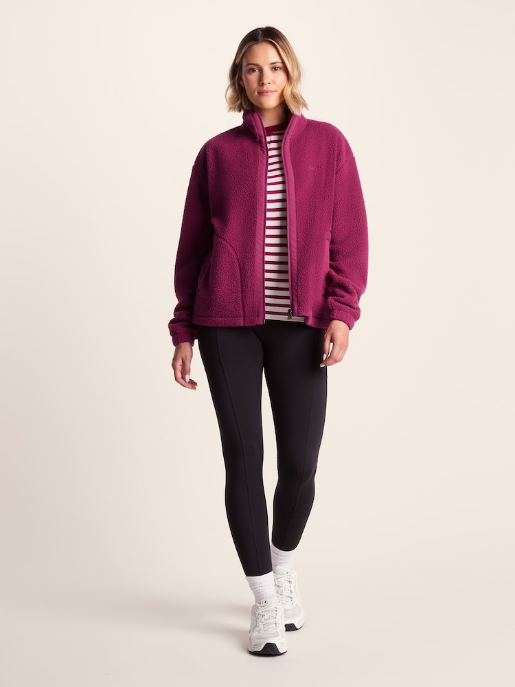 Tog 24 Red Womens Emilie Sherpa Fleece - Image 1 of 7