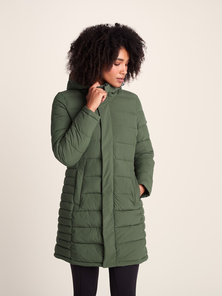 绿色 - Tog 24 女款 Kirkham 加厚长款派克大衣 - 5的图像5｝