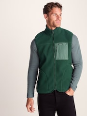 Tog 24 Green Mens Evan Sherpa Gilet - Image 2 of 6