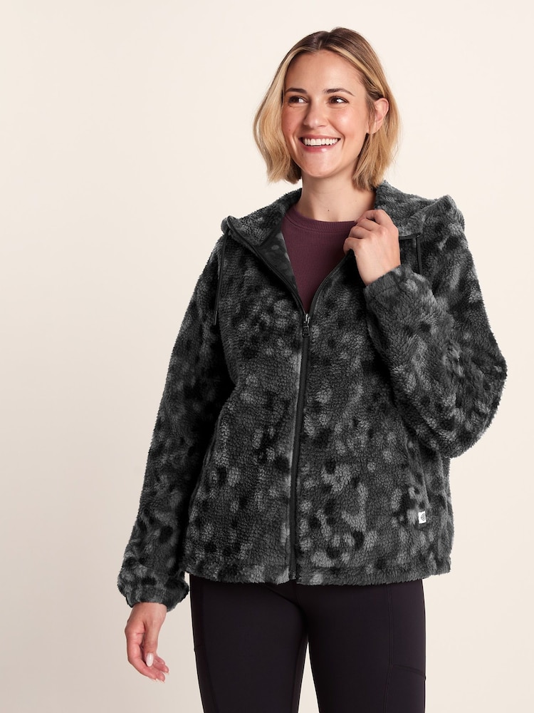 Tog 24 Black Womens Joanna Sherpa Fleece - Image 2 of 7