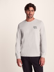 Tog 24 Cream Mens Hecky Long Sleeve T-Shirt - Image 2 of 7