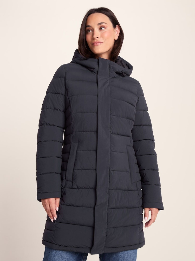 Tog 24 Blue Womens Kirkham Padded Long Coat - Image 2 of 7