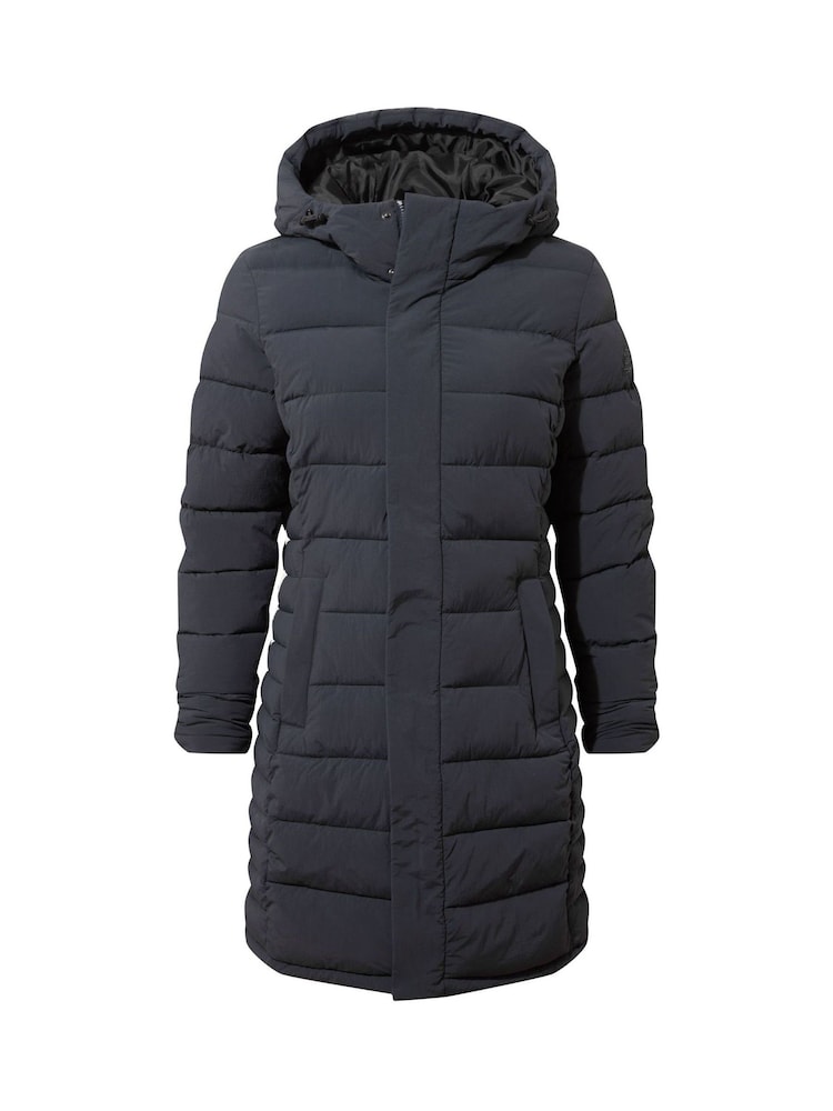 Tog 24 Blue Womens Kirkham Padded Long Coat - Image 7 of 7 Tog 24 Blue Womens Kirkham Padded Long Coat - Image 7 of 7