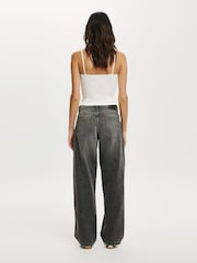 Cotton On Black Low Rise Straight Jeans - Image 4 of 6