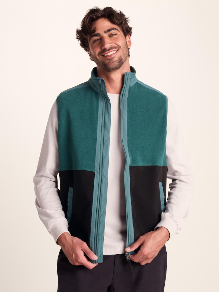 Tog 24 Blue Mens Boltby Fleece Gilet - Image 5 of 5 Tog 24 Blue Mens Boltby Fleece Gilet - Image 5 of 5