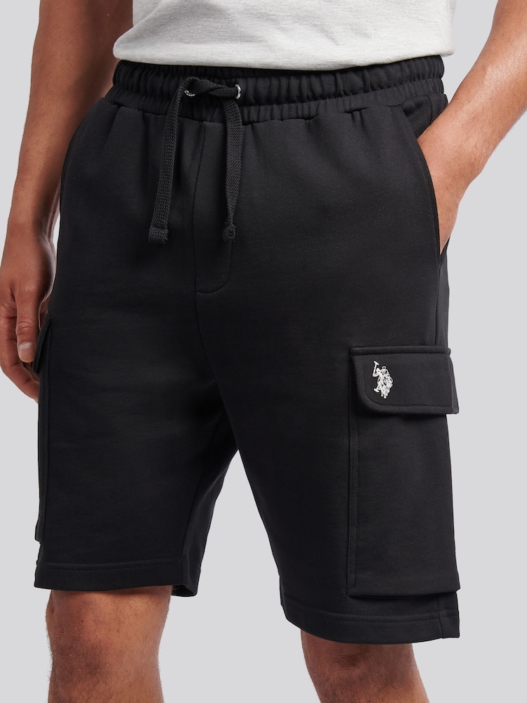Preto - Associação de Polo dos EUA. Shorts utilitários inteligentes masculinos - Imagem 2 de 9