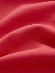 Coral Orange Regular Fit Heavyweight Cotton Rich Crew Neck Sweatshirt - Image 8 of 8