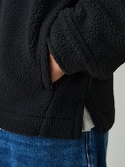 Black Fleece Shacket - Image 5 of 9