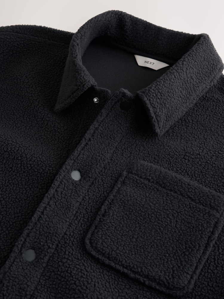 Black Fleece Shacket - Image 9 of 9 Black Fleece Shacket - Image 9 of 9