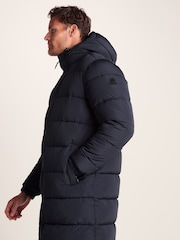 Tog 24 Blue Mens Langrick Long Padded Jacket - Image 5 of 7