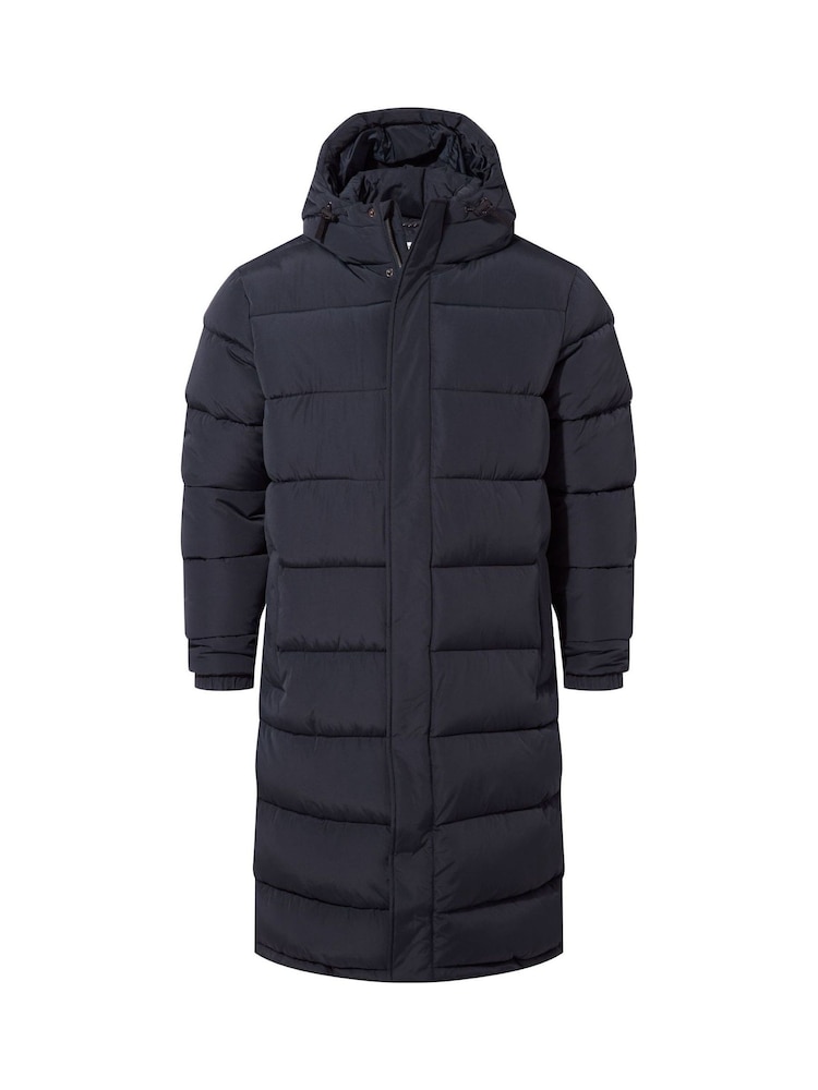 Tog 24 Blue Mens Langrick Long Padded Jacket - Image 7 of 7