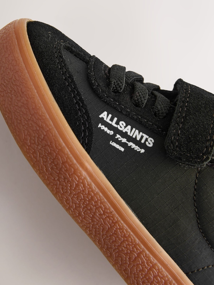 smALLSAINTS Black Ripstop Gum Sole Trainers - Image 6 of 6