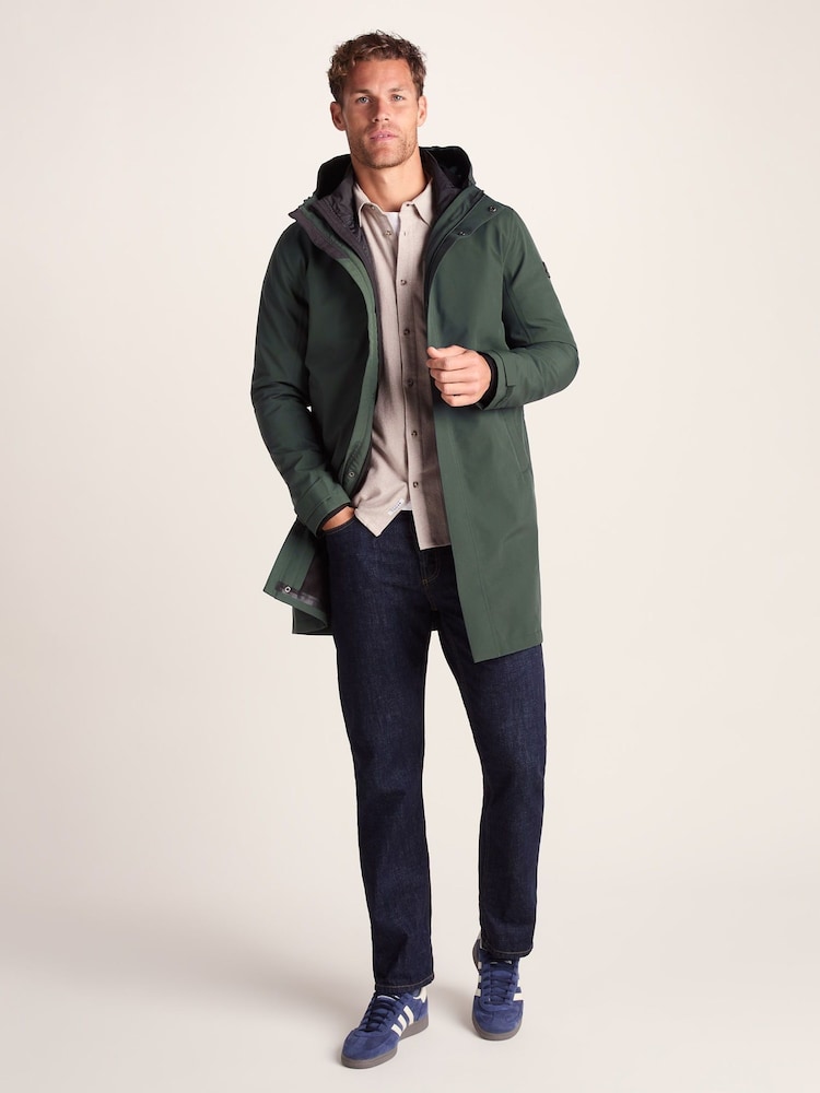 Tog 24 Green Mens Haydon 3-in-1 Jacket - Image 1 of 7 Tog 24 Green Mens Haydon 3-in-1 Jacket - Image 1 of 7
