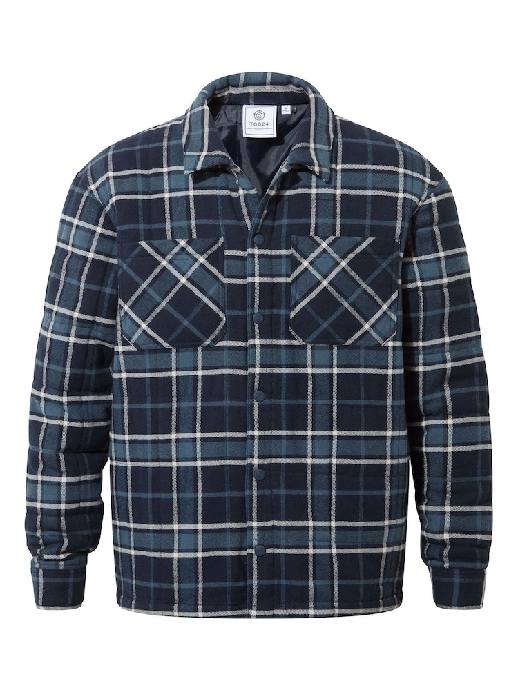 Tog 24 Blue Mens Kinsey Shacket - Image 7 of 7