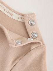 大地色／灰色 - Long Sleeve Baby T-Shirts 3 Pack (0mths-2yrs) - 圖片 8/13