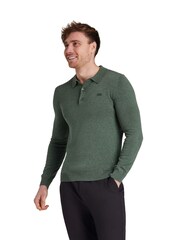 Raging Bull Green Classic Knitted Polo Shirt - Imagen 1 de 6
