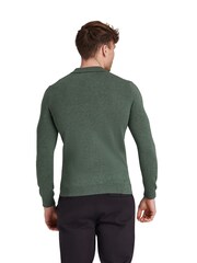 Raging Bull Green Classic Knitted Polo Shirt - Imagen 3 de 6
