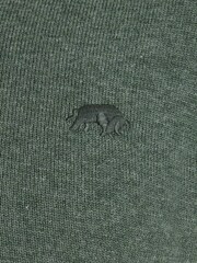Raging Bull Green Classic Knitted Polo Shirt - Imagen 6 de 6
