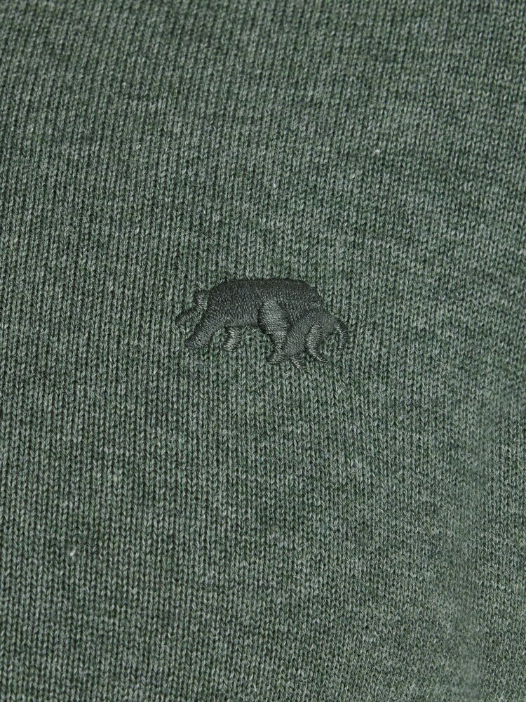Raging Bull Green Classic Knitted Polo Shirt - Imagen 6 de 6