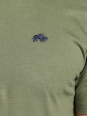 Camiseta clássica verde Raging Bull - Imagem 3 de 3