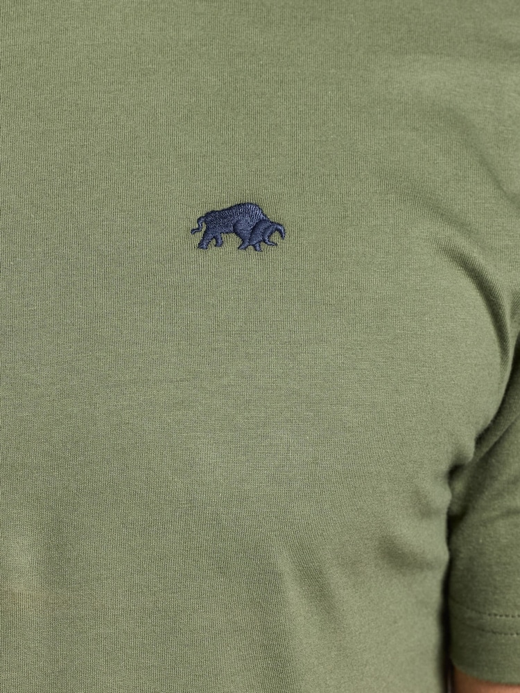 Camiseta clássica verde Raging Bull - Imagem 3 de 3