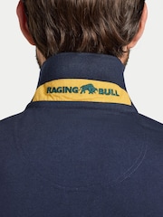 Camisa polo Raging Bull blue Rugby Club - Imagem 4 de 5