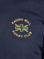 Camisa polo Raging Bull blue Rugby Club - Imagem 5 de 5