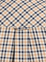 Raging Bull Natural Brookes Gingham Brushed Cotton Twill Shirt - Image 6 of 6