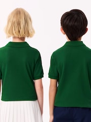 Lacoste Green Petit Piqué Logo Polo Shirt - Image 2 of 3