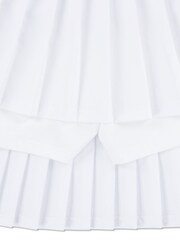Lacoste White Sport Pleated Skirt - Image 3 of 3