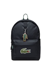 Lacoste Black Core Solid Backpack - Image 1 of 4