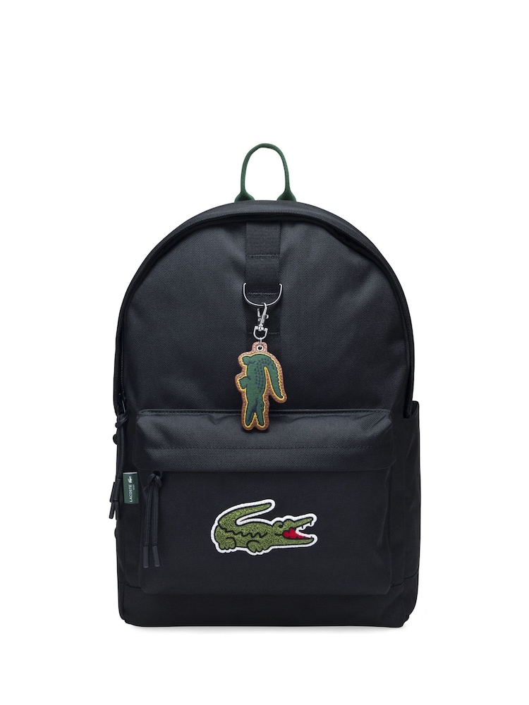 Lacoste Black Core Solid Backpack - Image 1 of 4