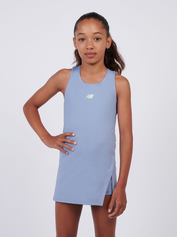 Azul - Vestido de ginástica New Balance Kids - Imagem 1 de 9