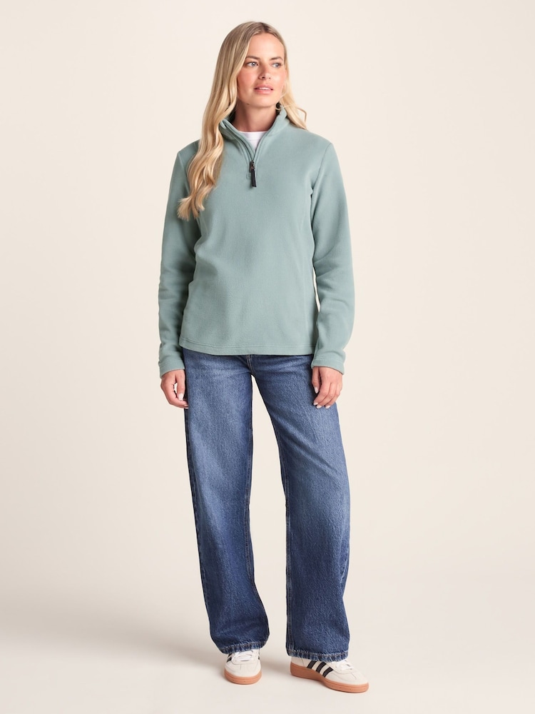 Tog 24 Green Revive Womens Zip Neck Fleece - Image 1 of 7 Tog 24 Green Revive Womens Zip Neck Fleece - Image 1 of 7