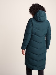 Tog 24 Green Raleigh Luxe Long Down Jacket - Image 2 of 7