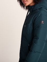 Tog 24 Green Raleigh Luxe Long Down Jacket - Image 5 of 7
