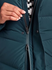 Tog 24 Green Raleigh Luxe Long Down Jacket - Image 6 of 7