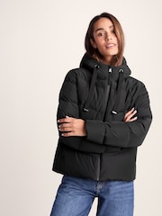 Tog 24 Black Raleigh Luxe Short Down Jacket - Image 5 of 8