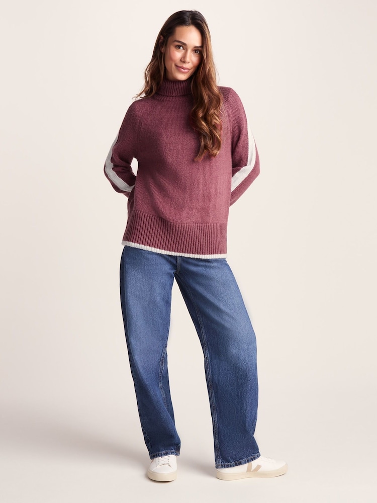 Tog 24 Red Womens Moira Knitted Jumper - Image 1 of 7 Tog 24 Red Womens Moira Knitted Jumper - Image 1 of 7