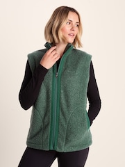 Tog 24 Green Womens Peyton Sherpa Gilet - Image 2 of 7