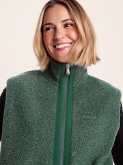 Tog 24 Green Womens Peyton Sherpa Gilet - Image 5 of 7