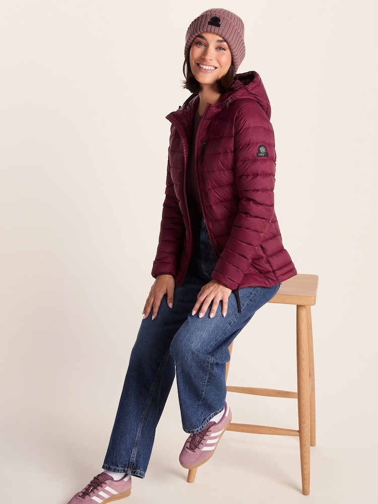 Tog 24 Red Womens North Hooded Jacket - Image 5 of 5