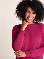 Tog 24 Pink Womens Michelle Longline Jumper - Image 4 of 7