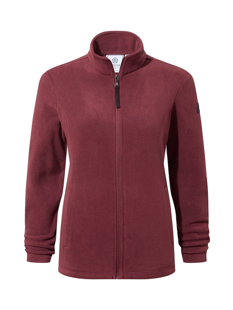Tog 24 Red Womens Revive Fleece Jacket - Image 8 of 8