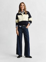 GANT Colour Block Heavyweight Rugby Shirt - Imagen 3 de 4