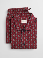 rdeča - GANT Paisley Print Pyjamas Gift Box - Slika 4 iz 6